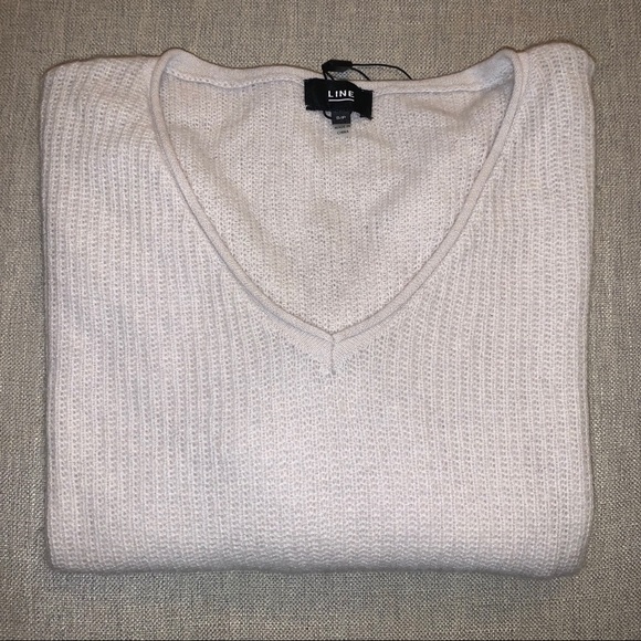 NEW! LINE 100% Cashmere Sweater - NWT - Picture 5 of 6